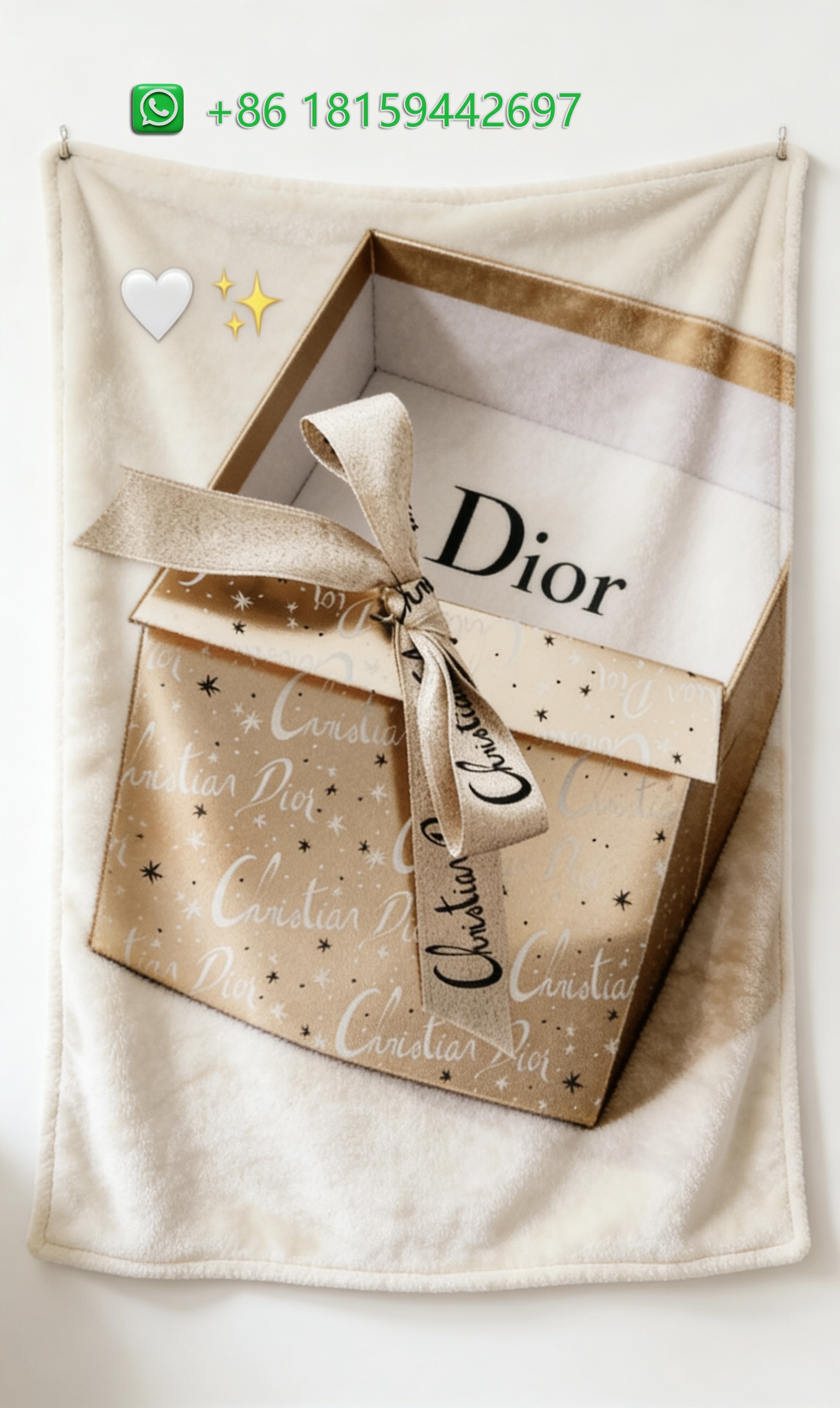 Dior Throw Blankets